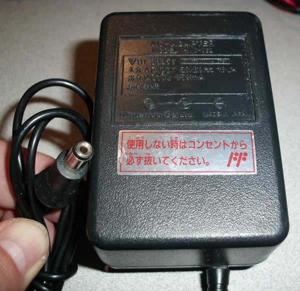 Famicom original power supply