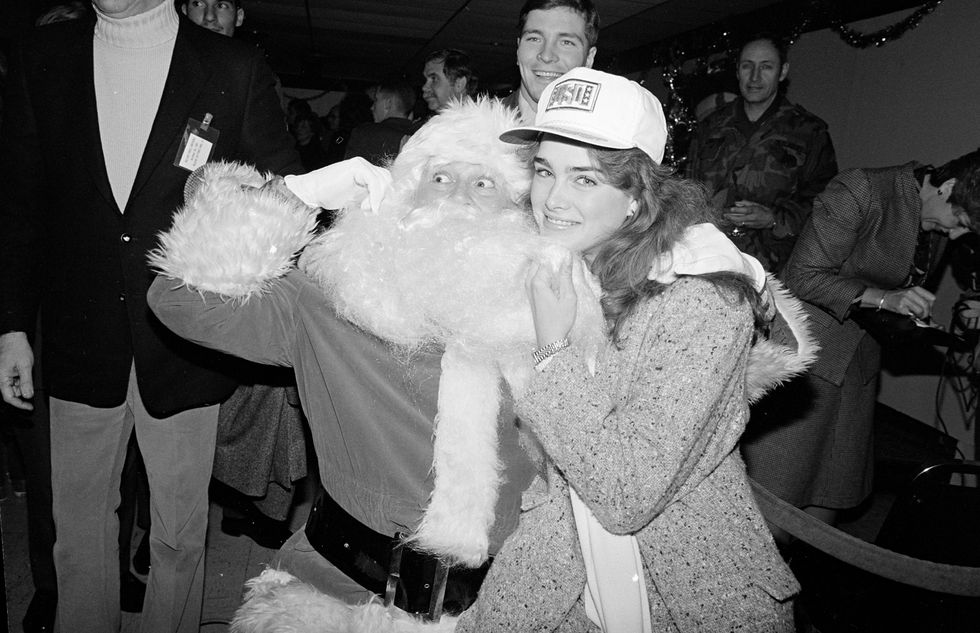 Brooke Shields, 1983, Christmas
