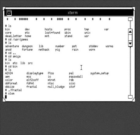 фото Amiga Unix