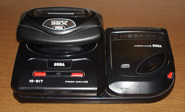 Sega 32X, Sega Mega Drive-II и Sega CD