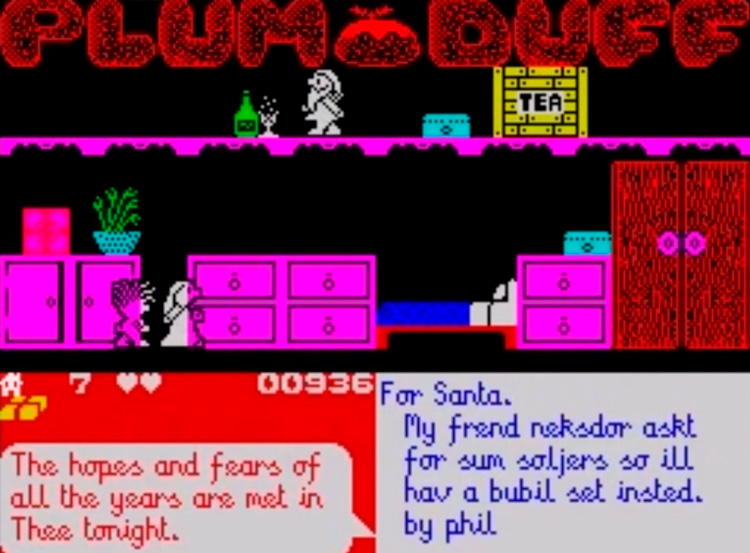 Plum Duff (1985) ZX-Spectrum