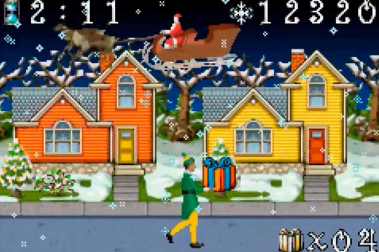 Elf. The Movie (2004) Game Boy Advance