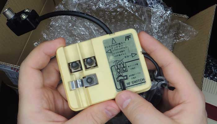Original RF-cable Famicom