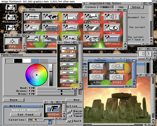 фото Amiga OS 3.x
