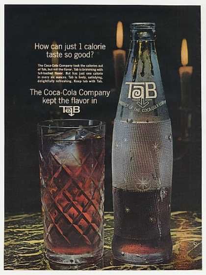 TaB vintage advert