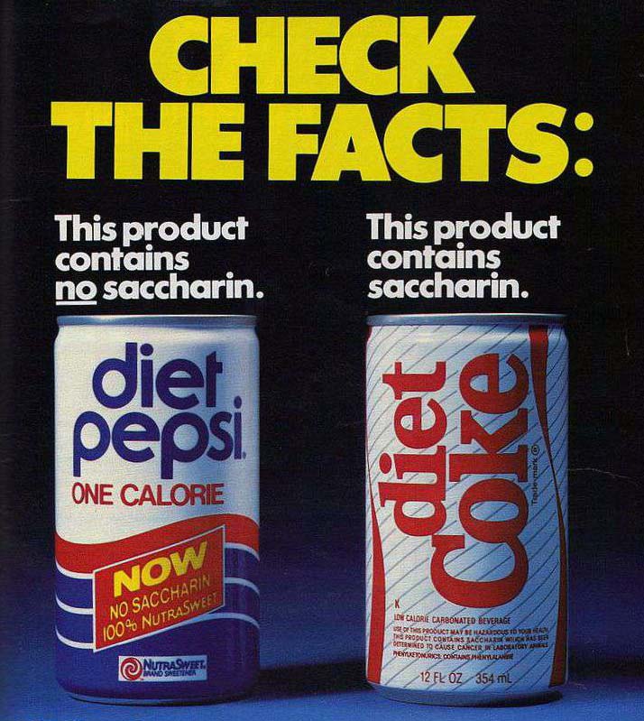 Diet Pepsi advert