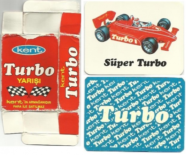Картонные карточки Turbo